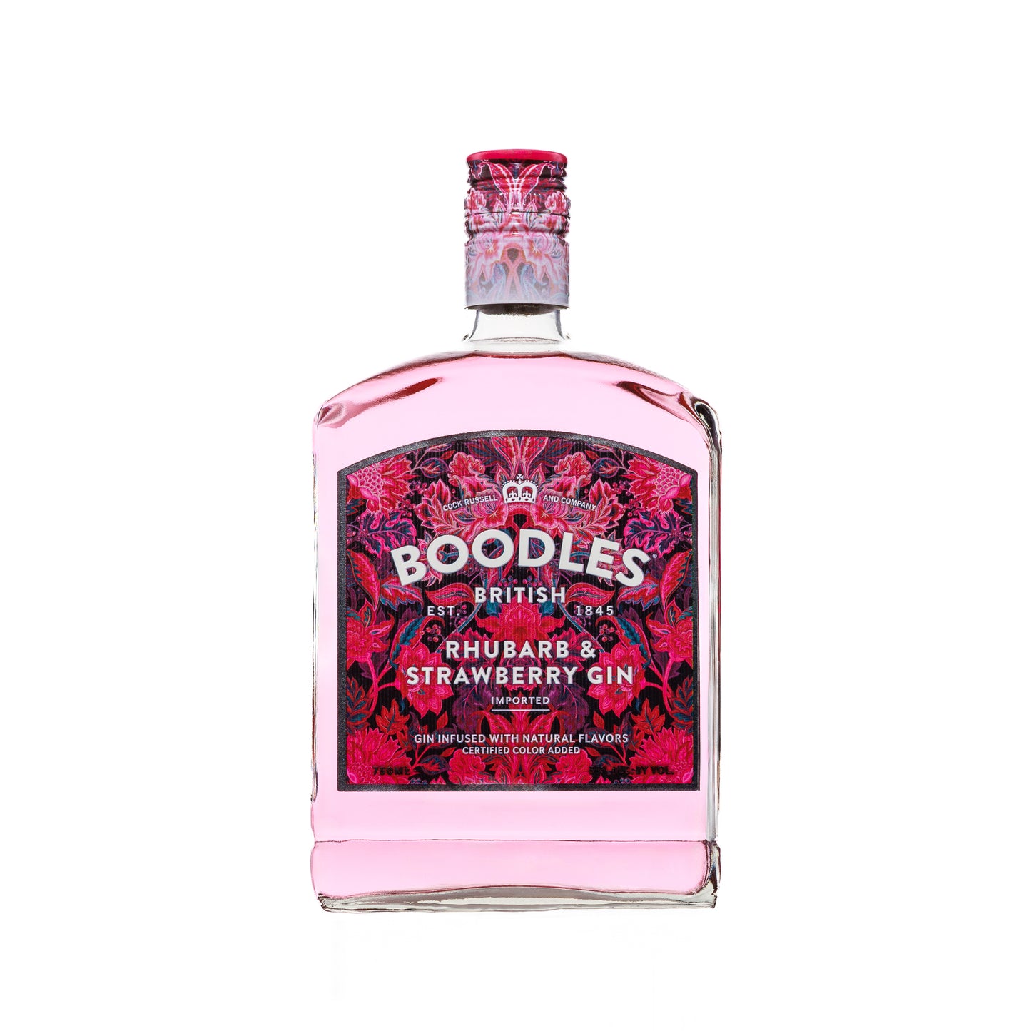 Boodles British Rhubarb & Strawberry Gin
