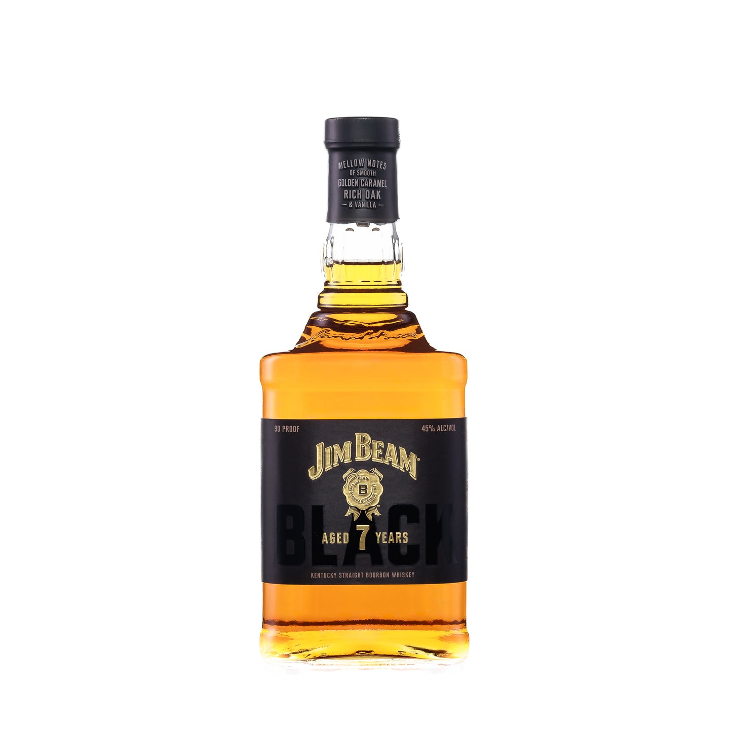 Jim Beam Straight Bourbon Black 7 Yr 90