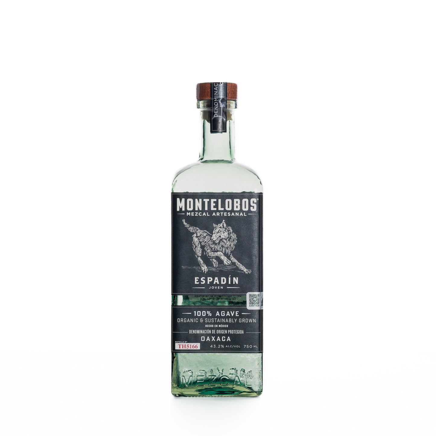 Montelobos Mezcal Artesanal Joven Espadin 86.4