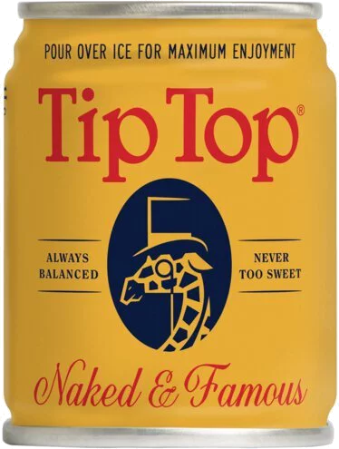 Tip Top Naked & Famous Mezcal Drink